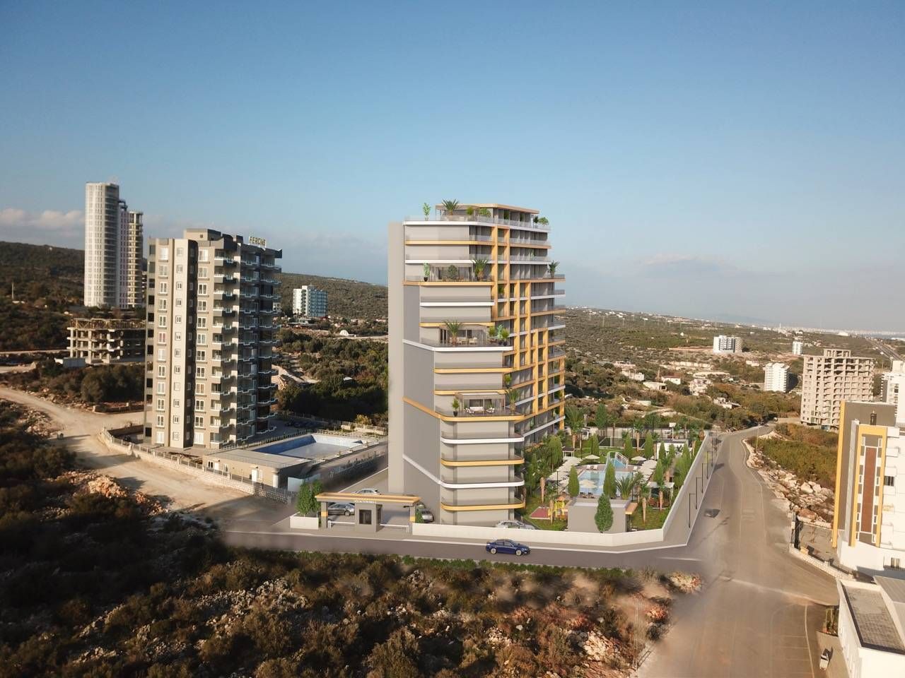Piso en Mersin, Turquia, 65 m² - imagen 4