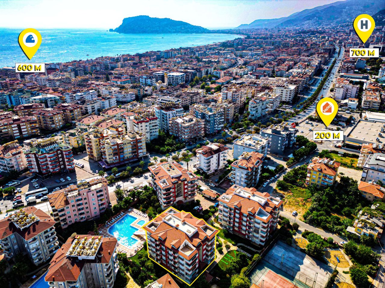 Piso en Alanya, Turquia, 110 m² - imagen 18