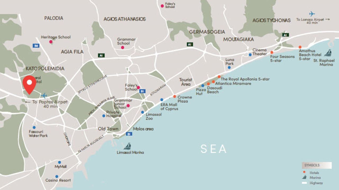 Apartment in Limassol, Zypern, 68 m² - Foto 6