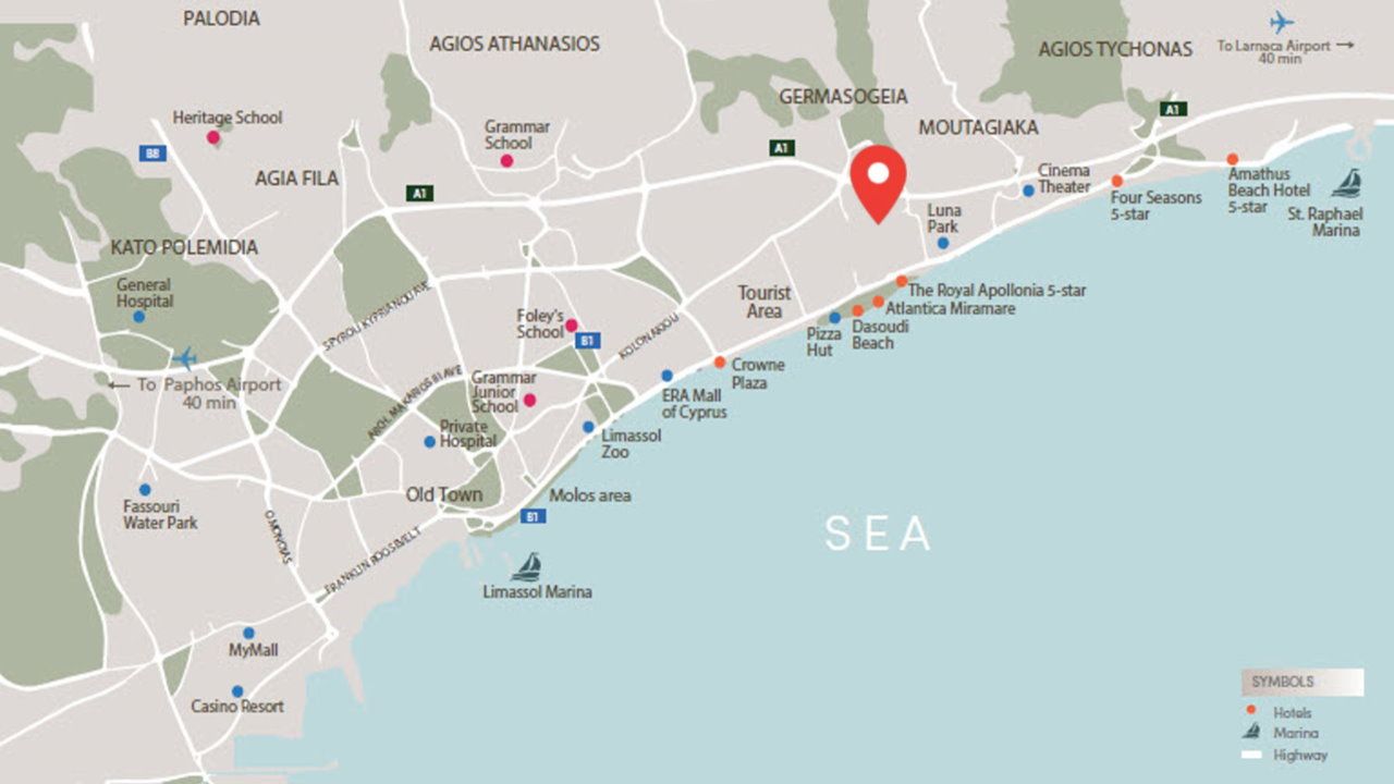 Studio à Limassol, Chypre, 54.8 m² - image 6