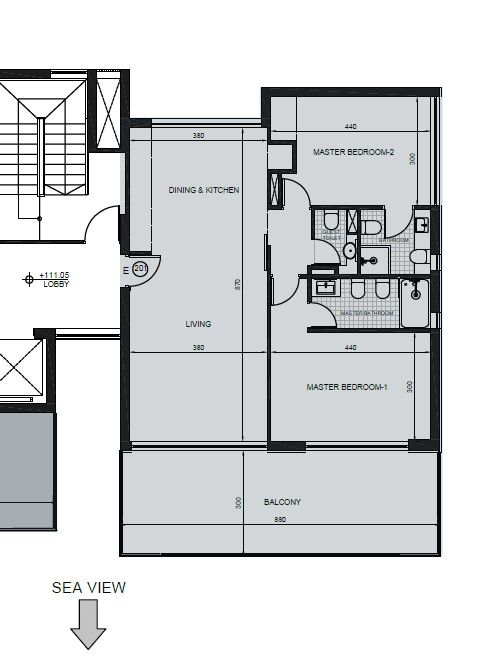 Appartamenti a Limassol, Cipro, 111 m² - foto 6