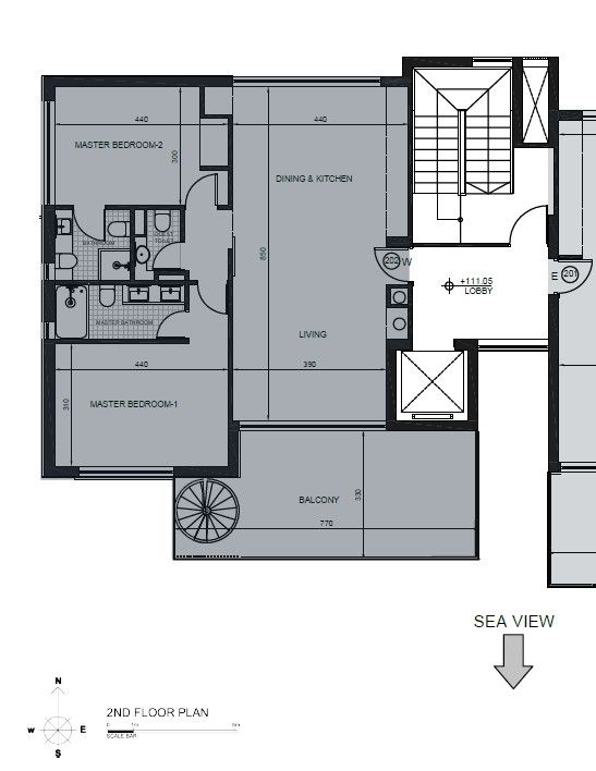 Penthouse in Limassol, Cyprus, 110 m² - picture 6