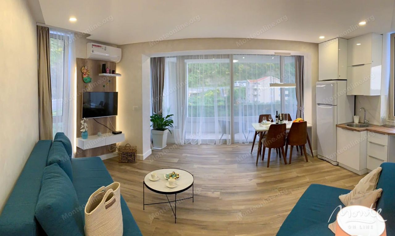 Wohnung in Budva, Montenegro, 55 m² - Foto 1