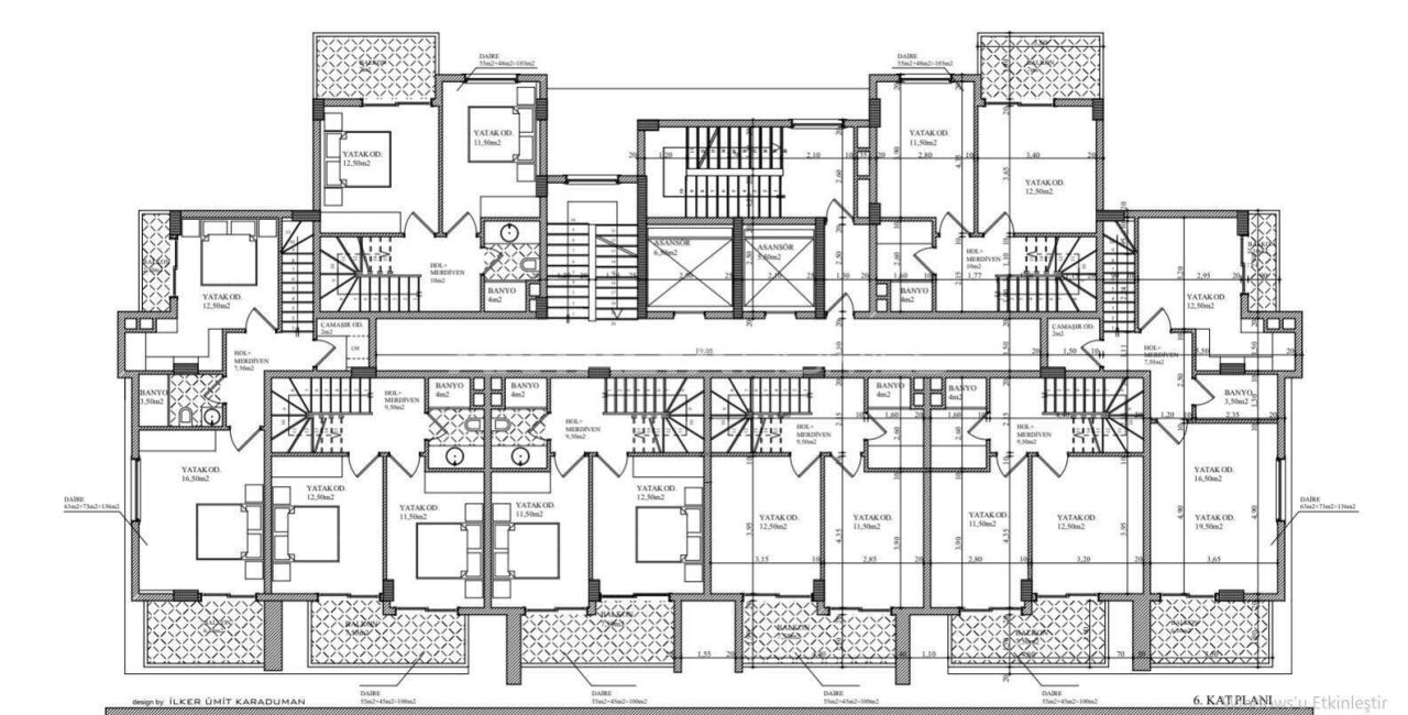 Appartamenti a Alanya, Turchia, 58 m² - foto 18