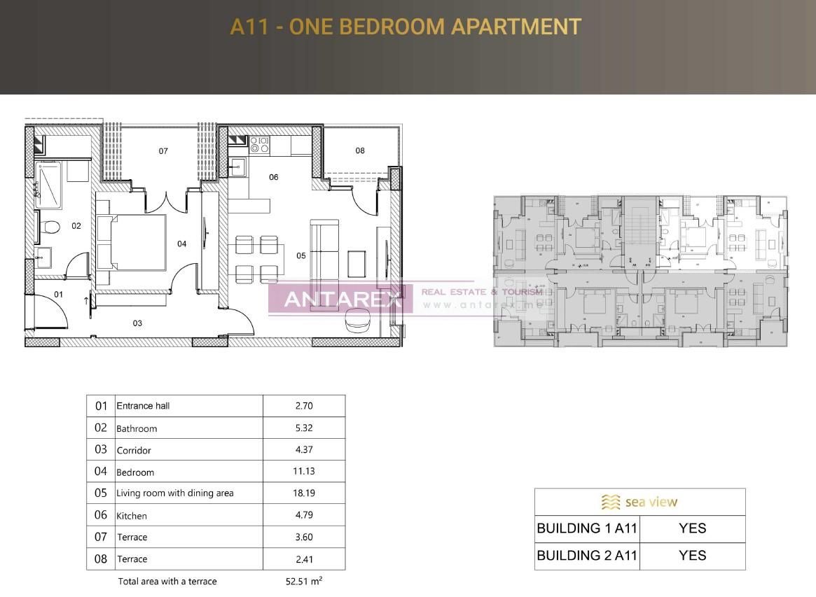 Apartamento en Risan, Montenegro, 49 m² - imagen 19