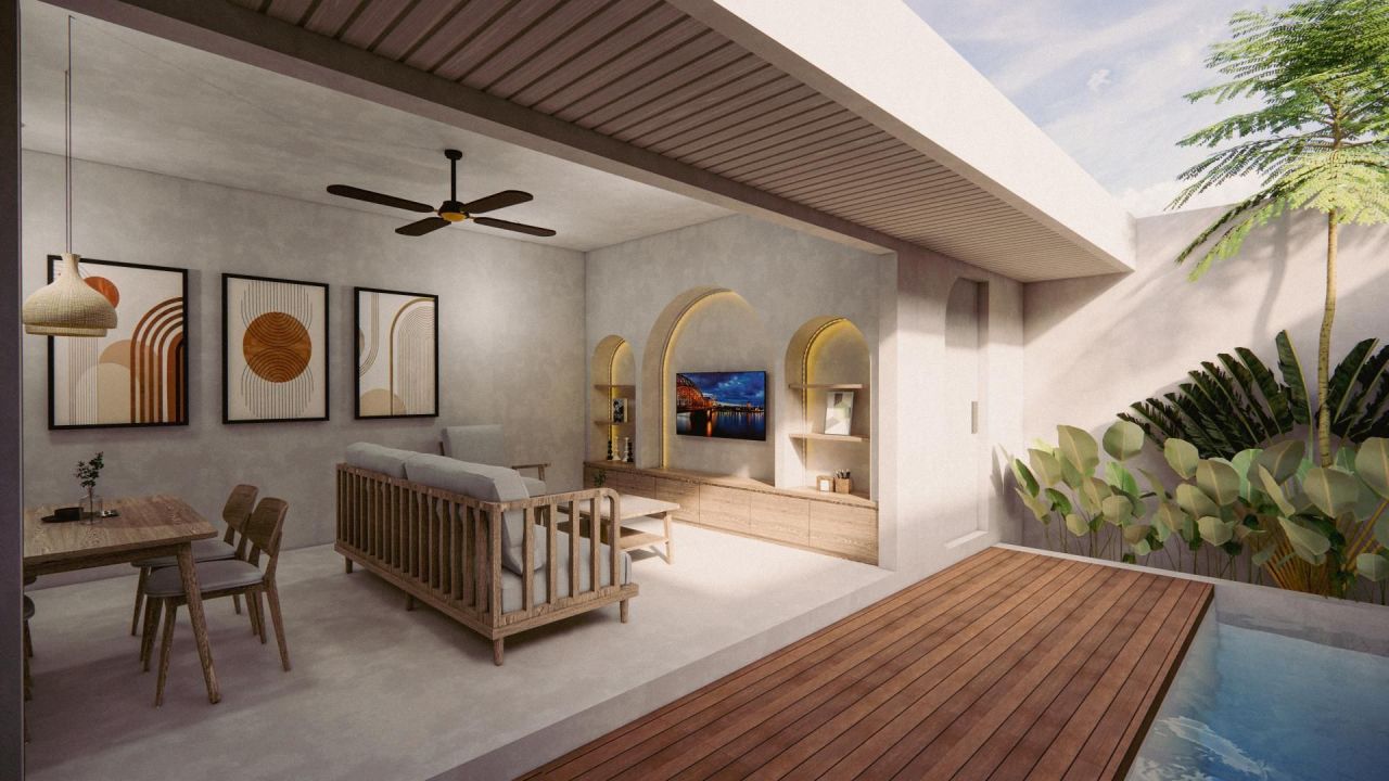 Villa en Jimbaran, Indonesia, 126 m² - imagen 1
