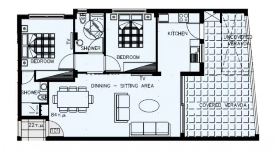 Apartment in Limassol, Cyprus, 107 m² - picture 12