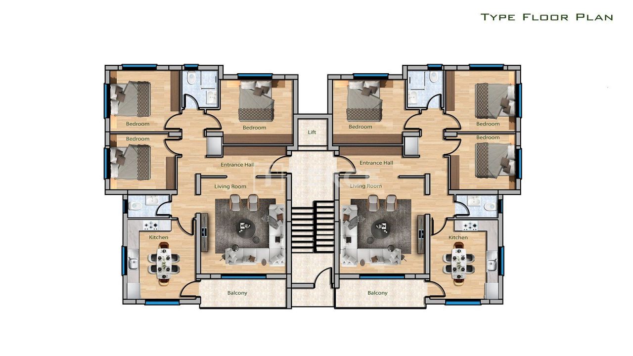 Appartement à Gazimağusa, Chypre, 50 m² - image 9