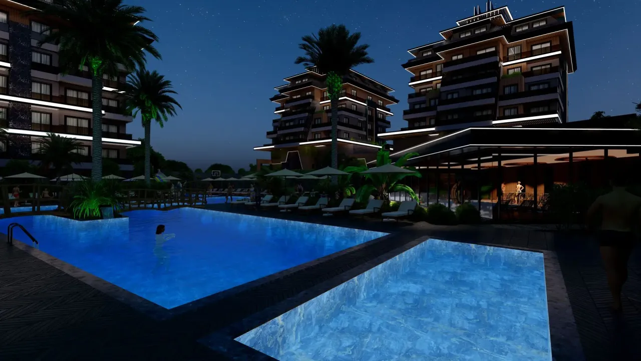 Appartamenti a Alanya, Turchia, 58 m² - foto 8