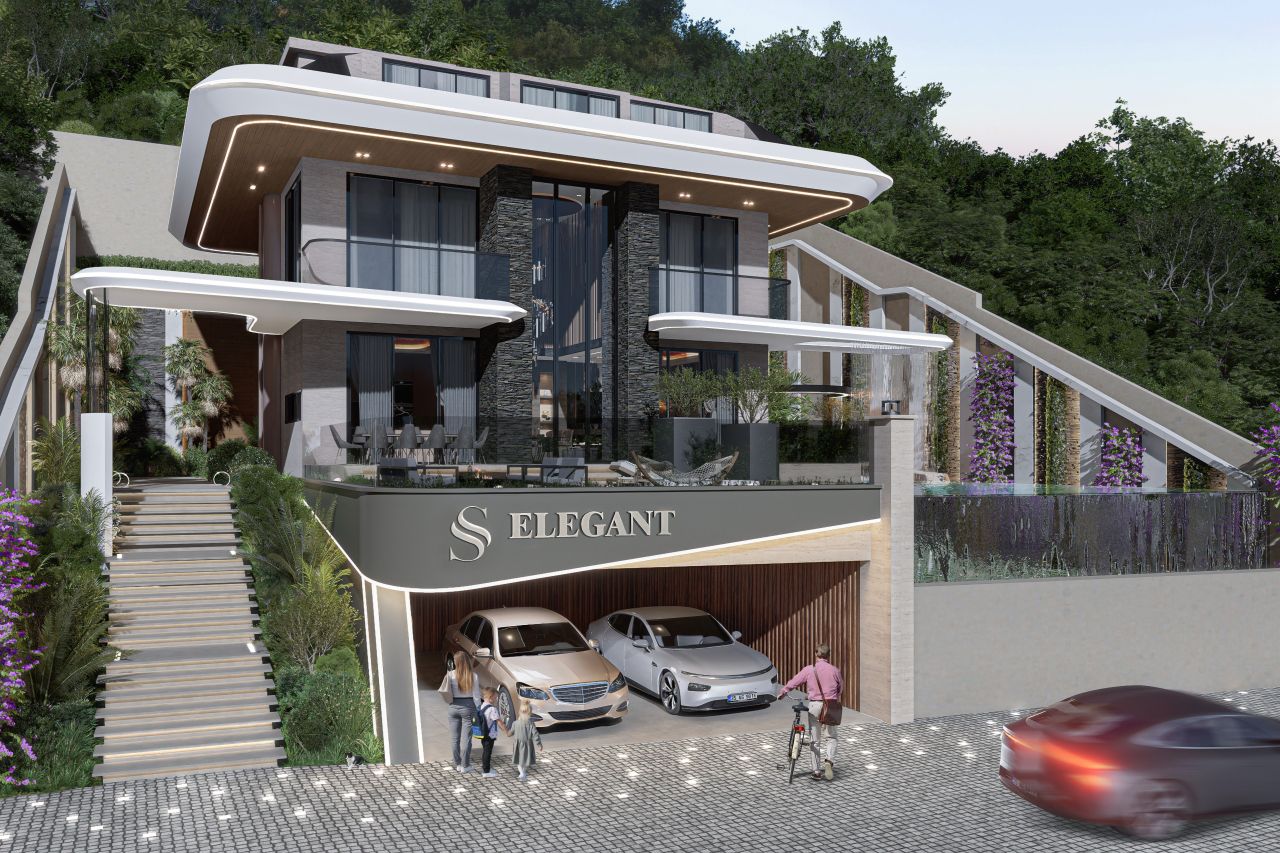 Villa en Alanya, Turquia, 410 m² - imagen 1