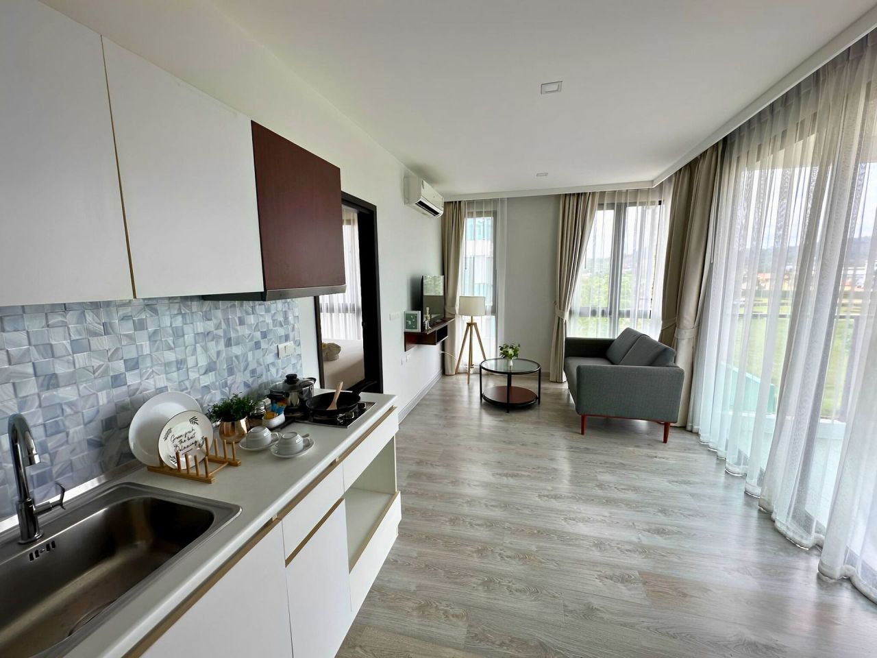 Appartamenti sulla spiaggia di Nai Yang, Thailandia, 37 m² - foto 11