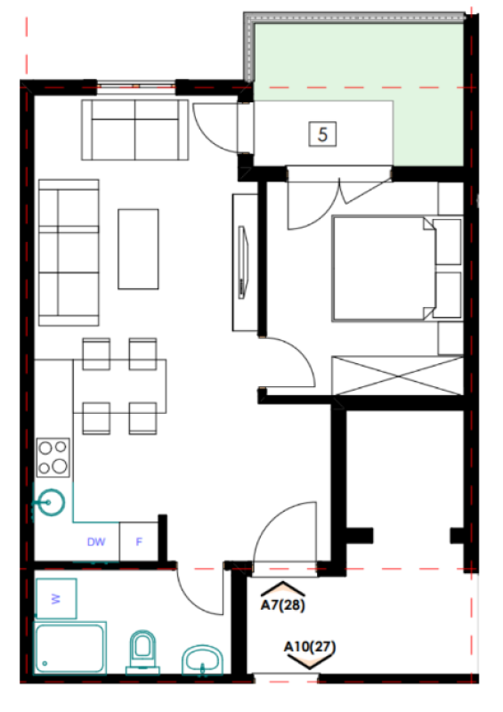 Appartamento a Becici, Montenegro, 42 m² - foto 10