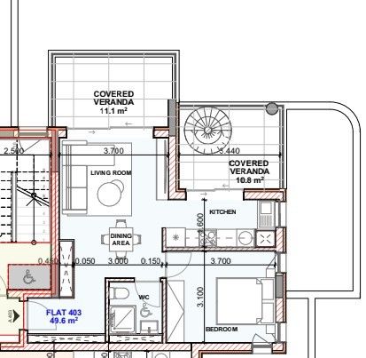 Ático en Lárnaca, Chipre, 72 m² - imagen 10