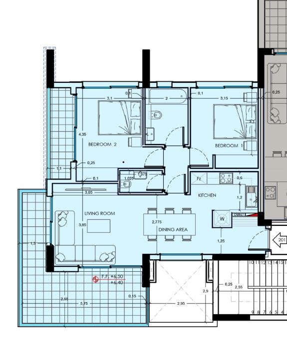 Appartamenti a Limassol, Cipro, 120 m² - foto 12