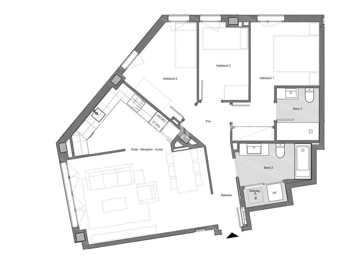 Apartamento Hospitalet de Llobregat, España, 114 m² - imagen 7