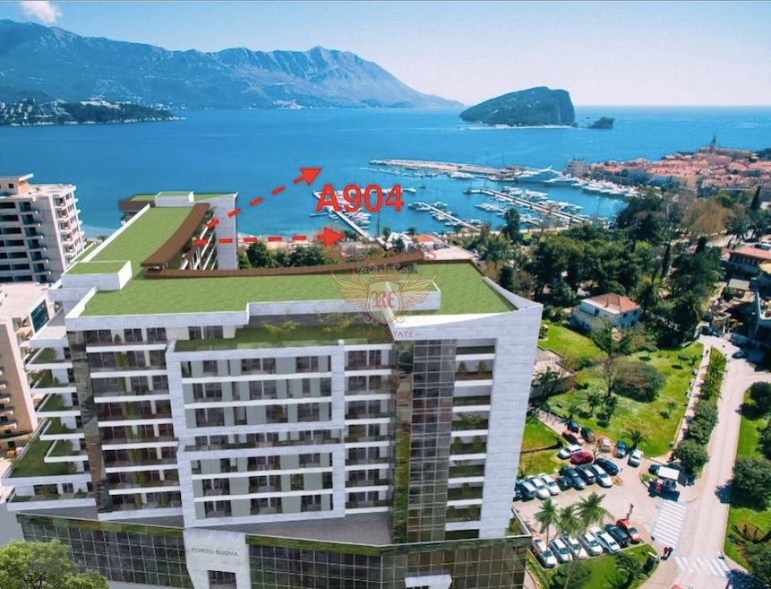 Piso en Budva, Montenegro, 131 m² - imagen 1
