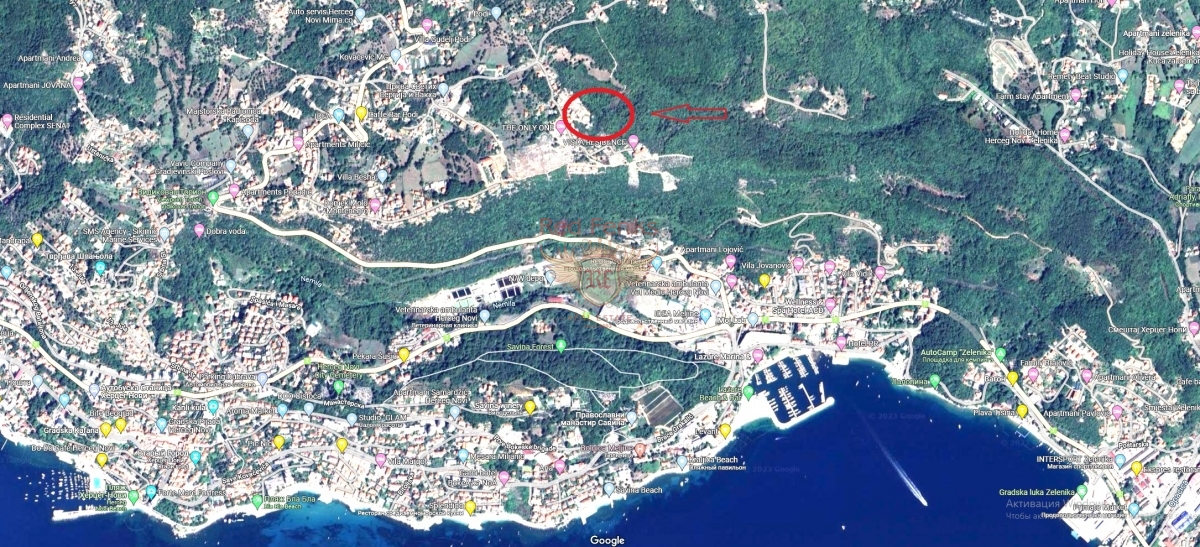 Terrain à Herceg-Novi, Monténégro, 4 150 m² - image 1