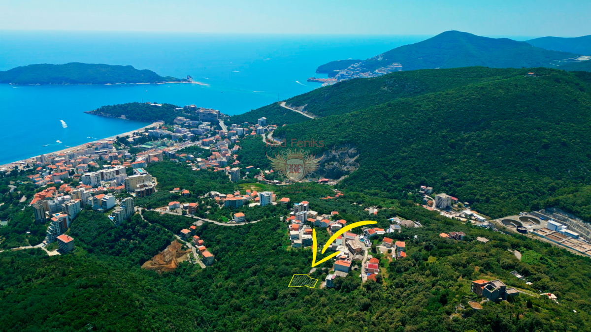Terreno en Budva, Montenegro, 794 m² - imagen 1