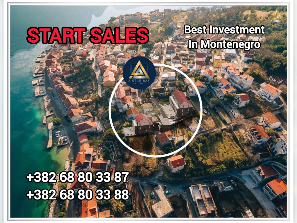 Appartamento a Kotor, Montenegro, 38 m² - foto 1