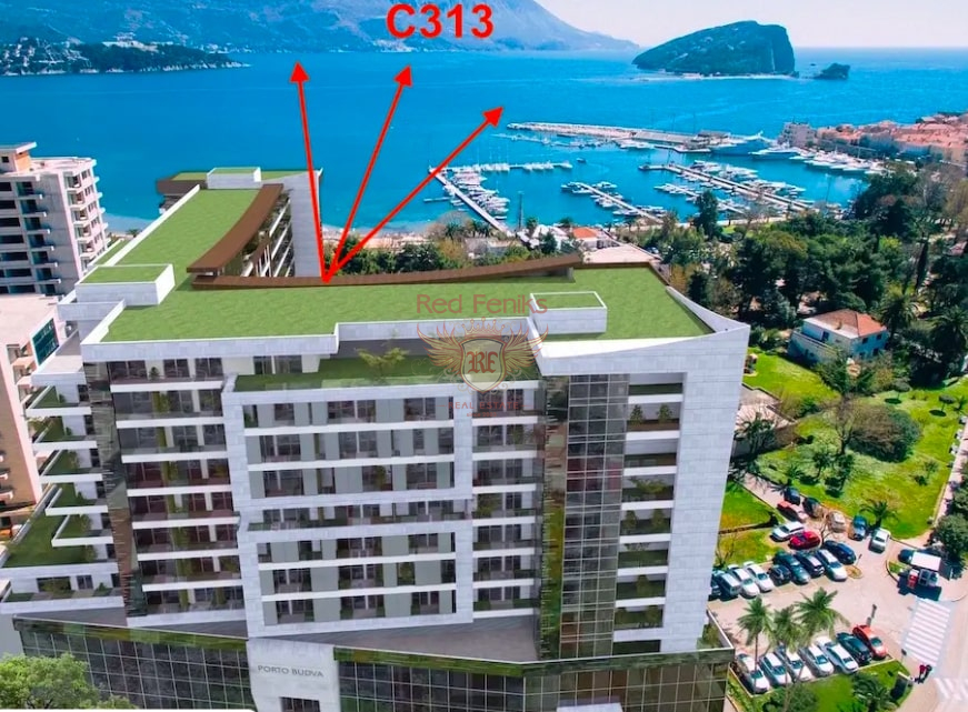 Piso en Budva, Montenegro, 76 m² - imagen 1