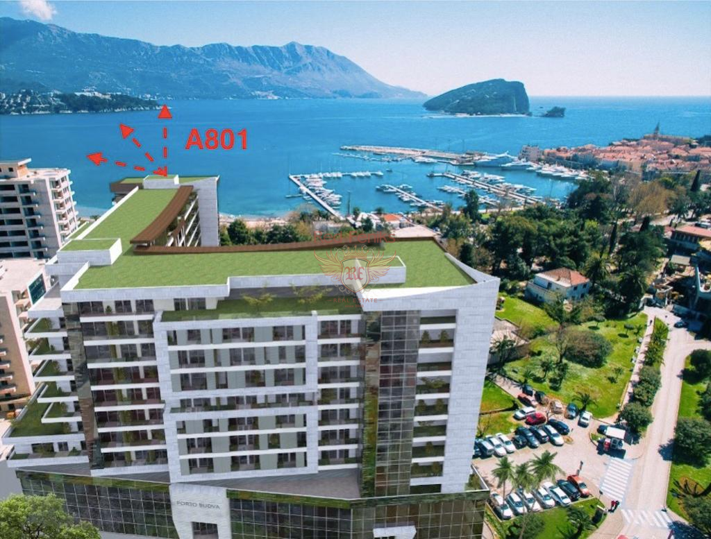 Piso en Budva, Montenegro, 157 m² - imagen 1