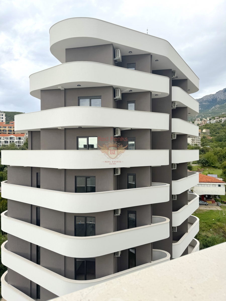 Wohnung in Budva, Montenegro, 52 m² - Foto 1