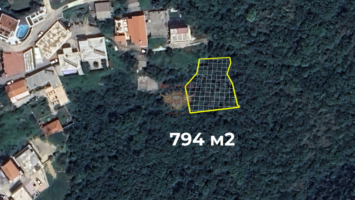 Terrain à Budva, Monténégro, 794 m² - image 2