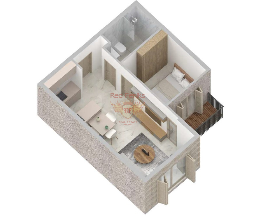 Appartement à Herceg-Novi, Monténégro, 37 m² - image 5