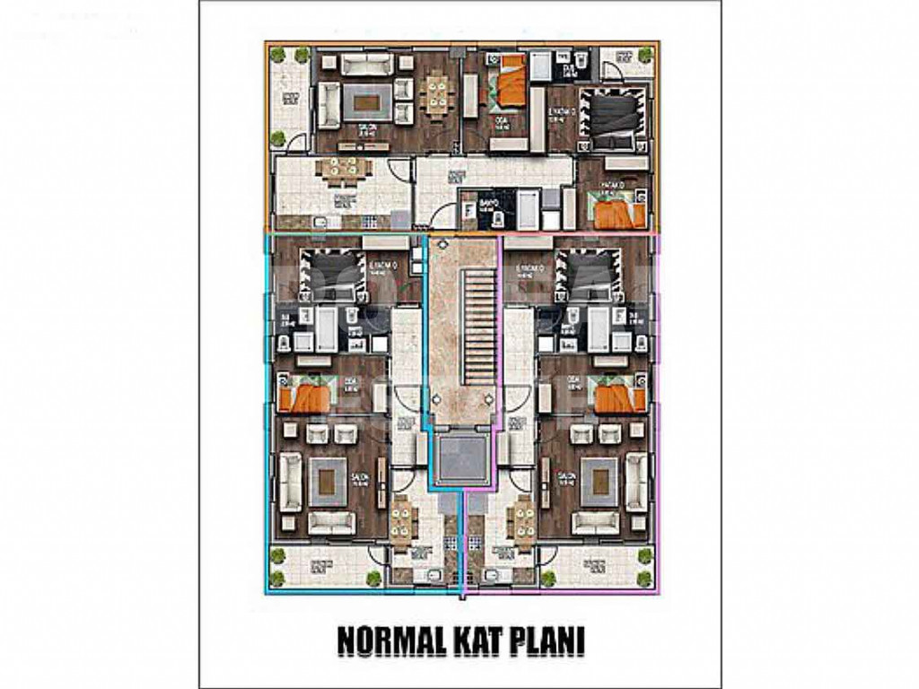 Piso en Antalya, Turquia, 120 m² - imagen 8