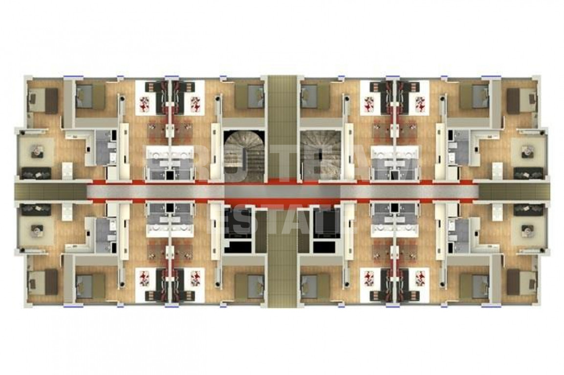 Flat in Antalya, Turkey, 35 m² - picture 10