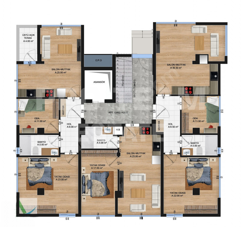 Appartement à Antalya, Turquie, 110 m² - image 16