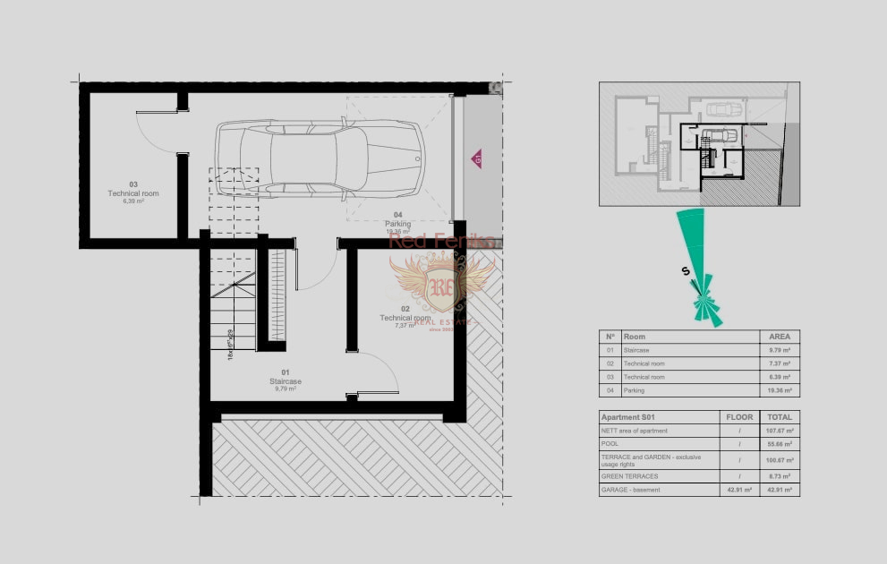Haus in Tivat, Montenegro, 103 m² - Foto 13