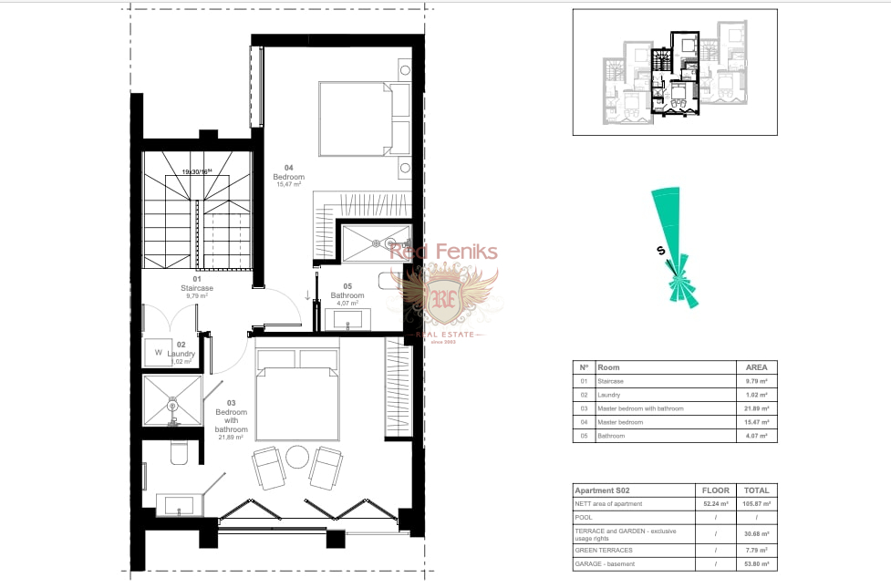 Haus in Tivat, Montenegro, 101 m² - Foto 15