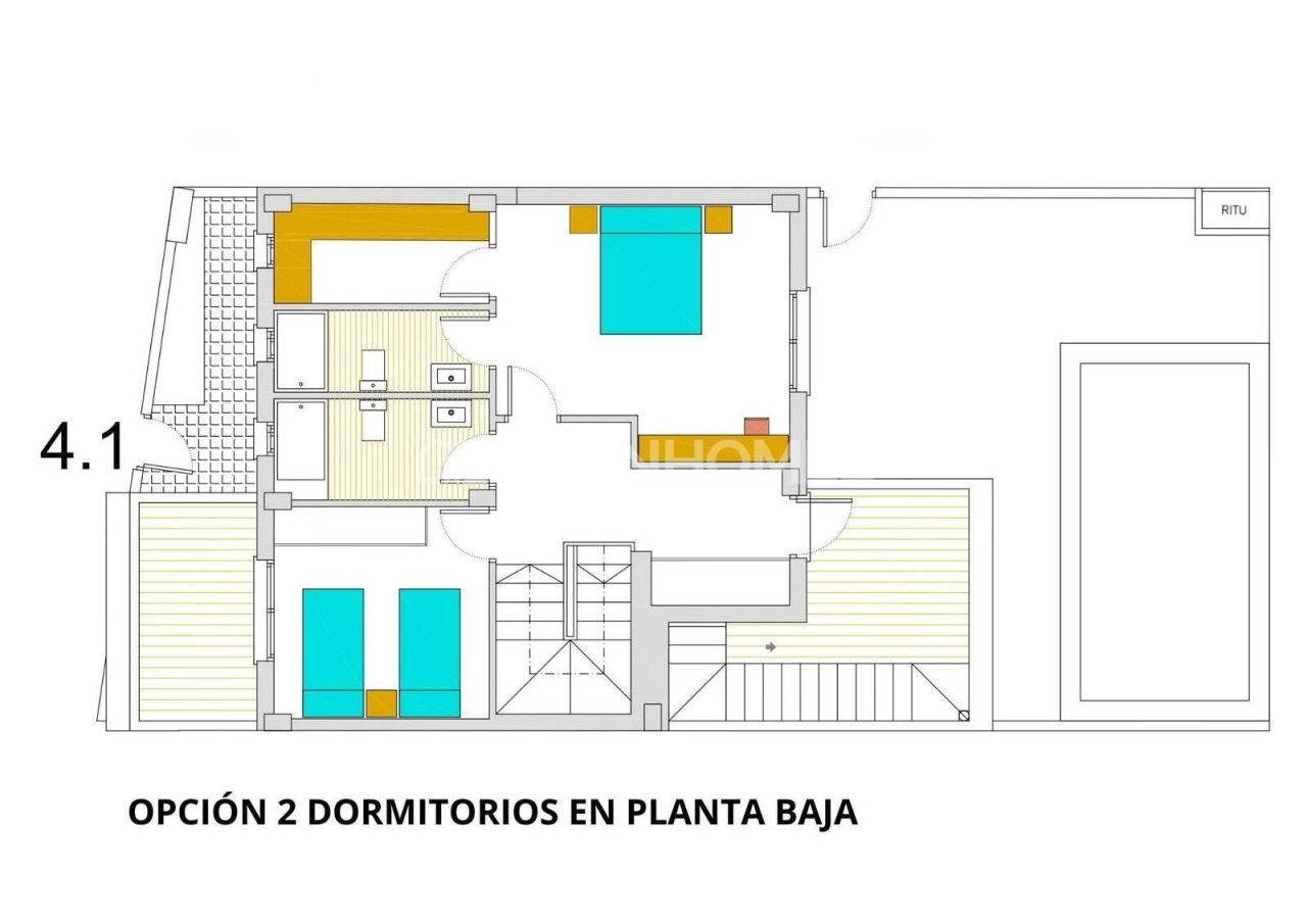 Townhouse in Cartagena, Spain, 118 m² - picture 14