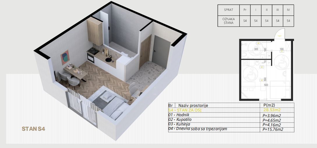 Apartamento en Budva, Montenegro, 51.86 m² - imagen 11