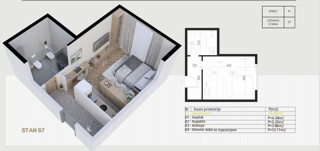 Apartamento en Budva, Montenegro, 51.86 m² - imagen 14