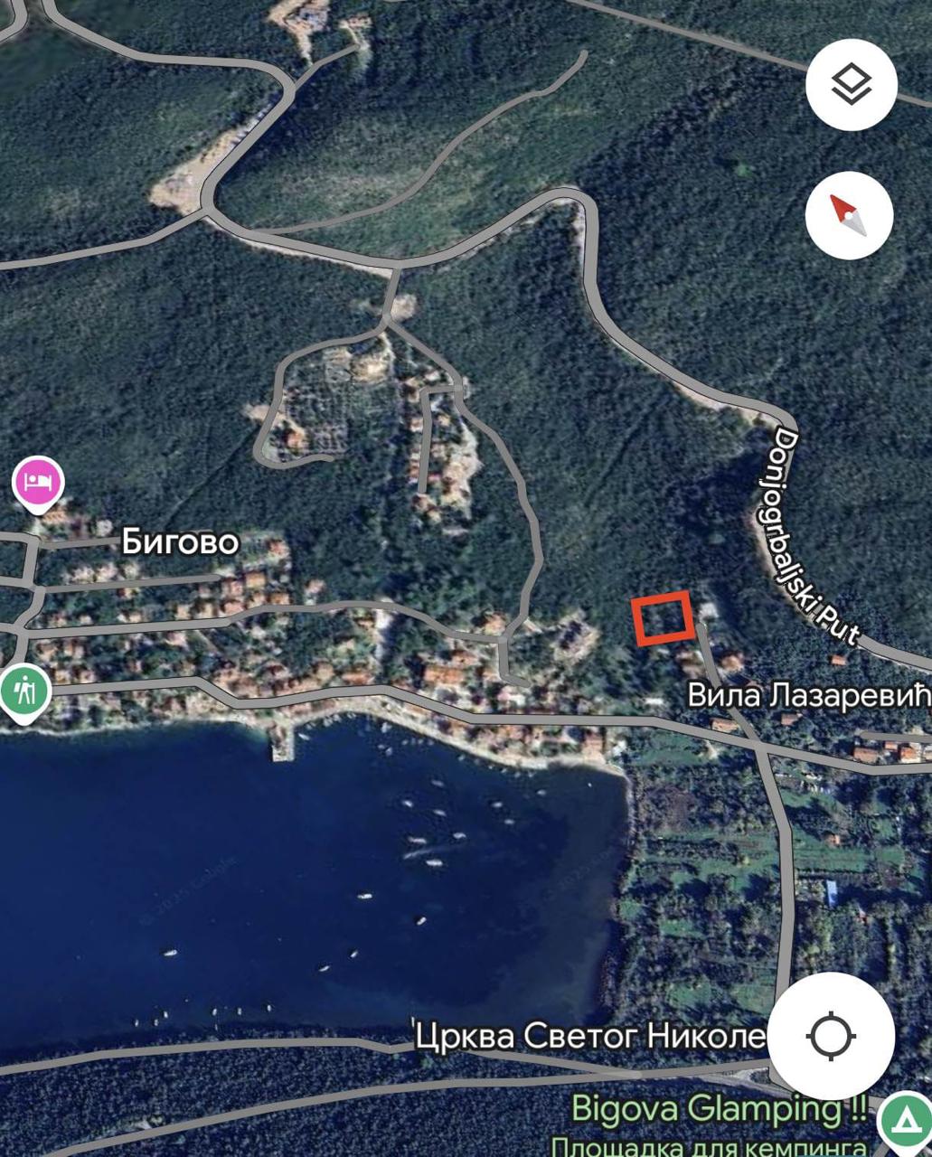Grundstück in Bigovo, Montenegro, 919 m² - Foto 1