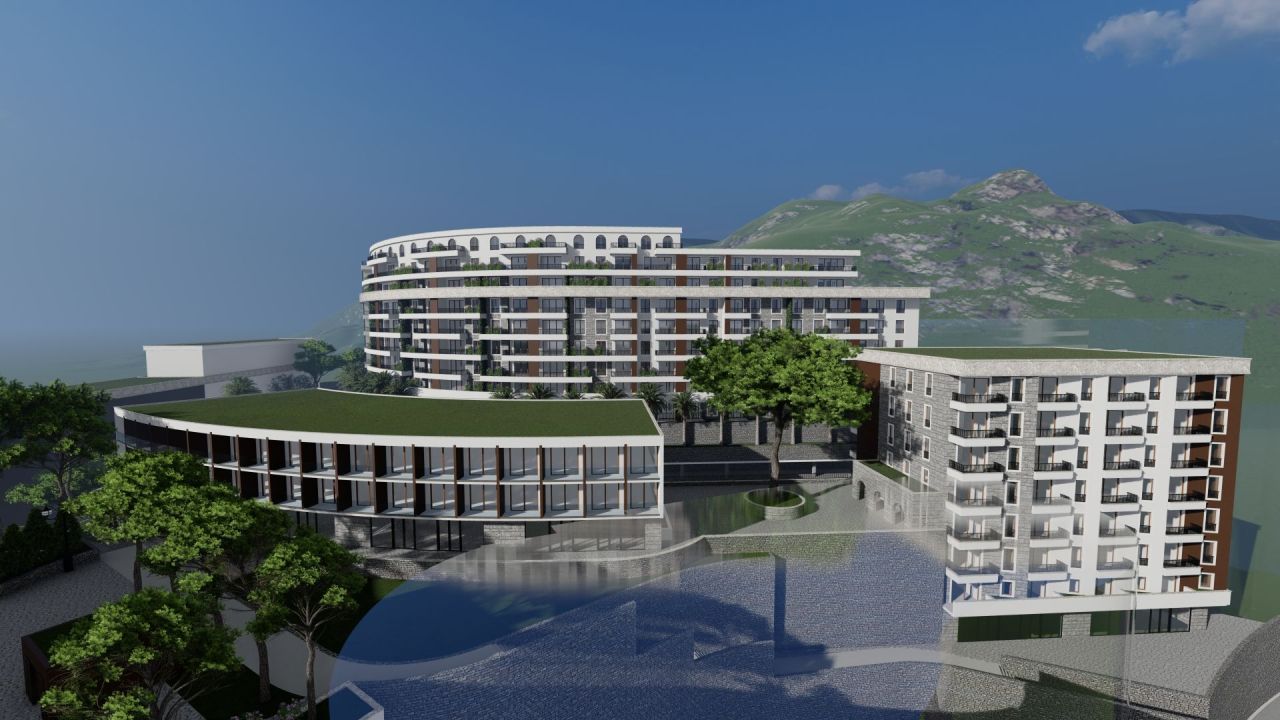 Apartment in Becici, Montenegro, 69 m² - picture 1