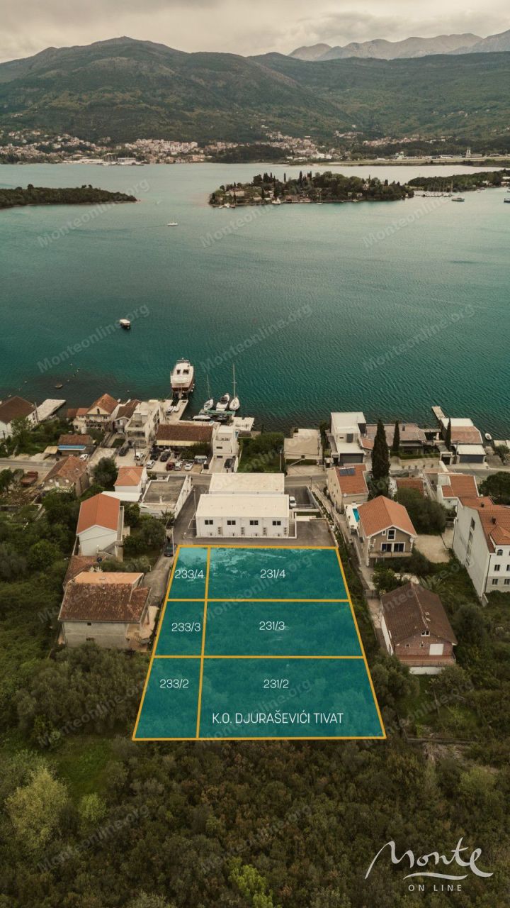 Terrain à Tivat, Monténégro, 1 620 m² - image 2