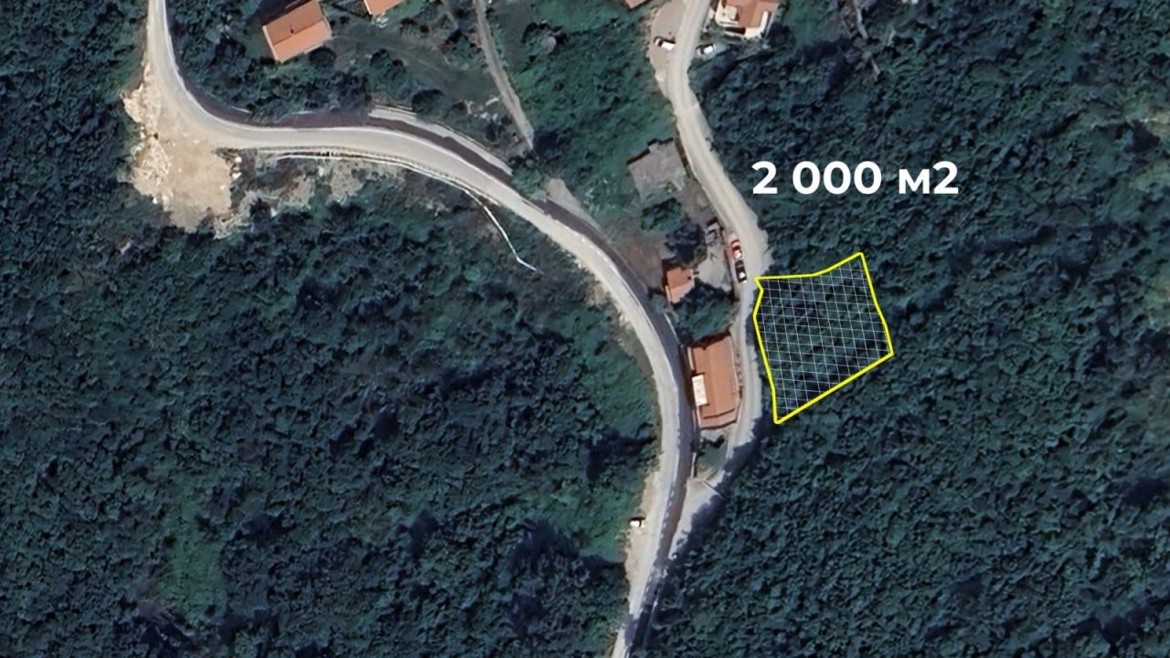 Terreno en Budva, Montenegro, 2 000 m² - imagen 2