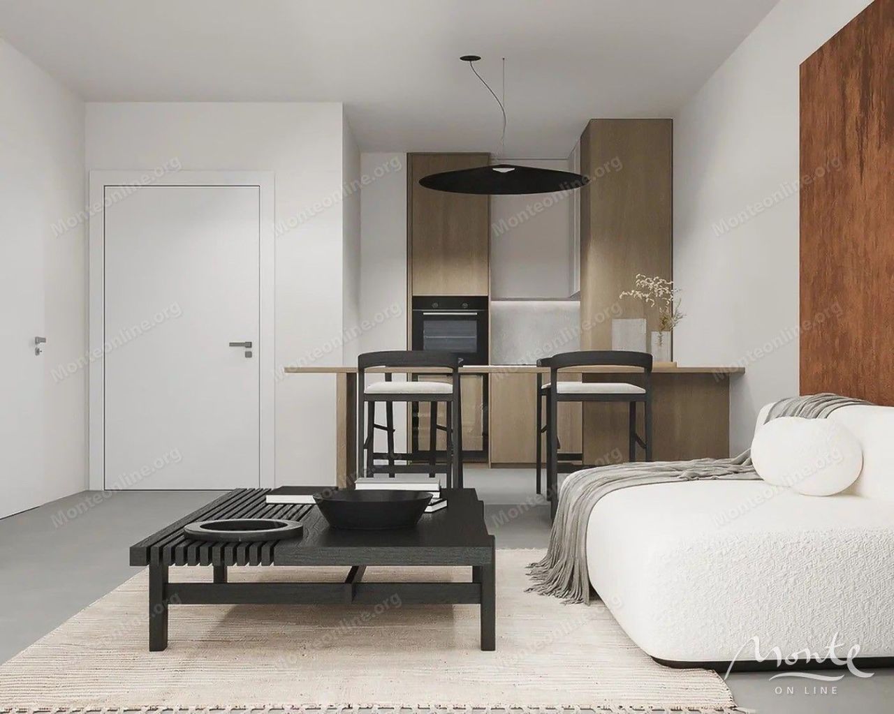 Apartment in Tivat, Montenegro, 56.84 m² - Foto 3