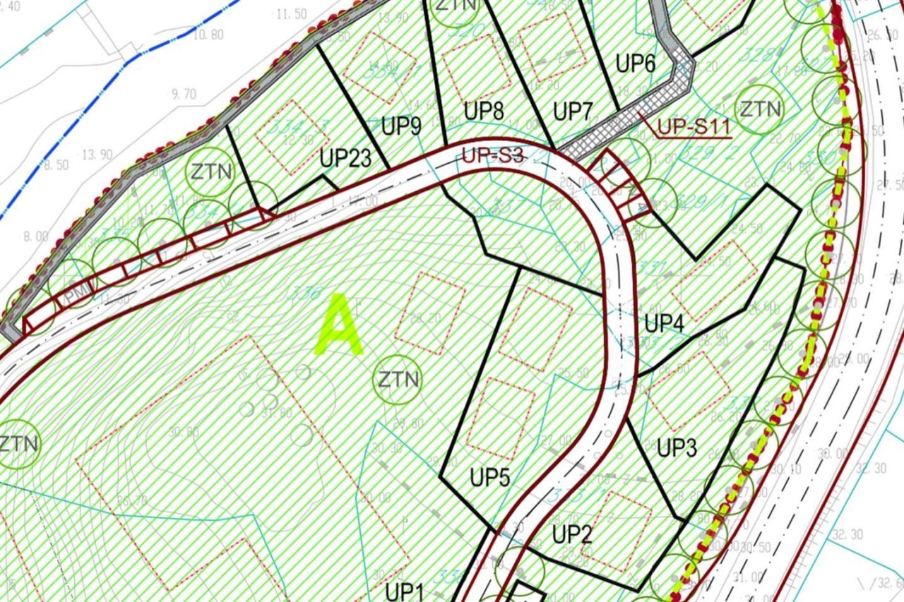 Grundstück in Przno, Montenegro, 670 m² - Foto 4