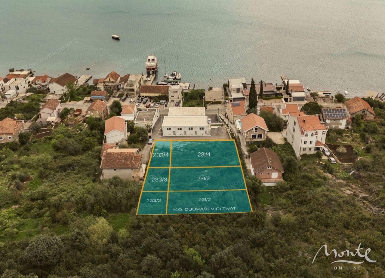 Terrain à Tivat, Monténégro, 1 620 m² - image 4