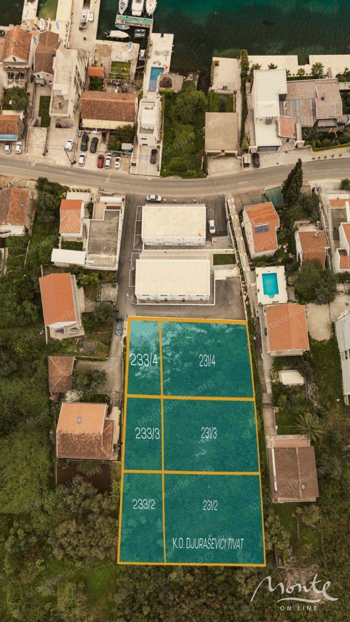 Terrain à Tivat, Monténégro, 1 620 m² - image 5