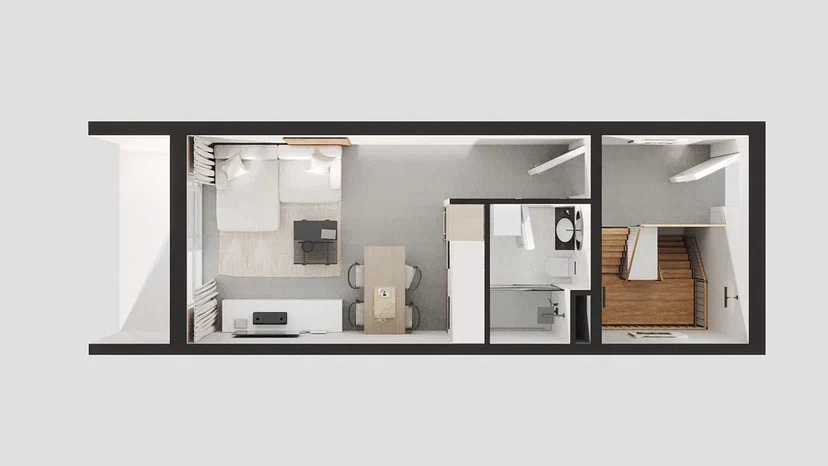 Appartement à Tivat, Monténégro, 28.98 m² - image 5