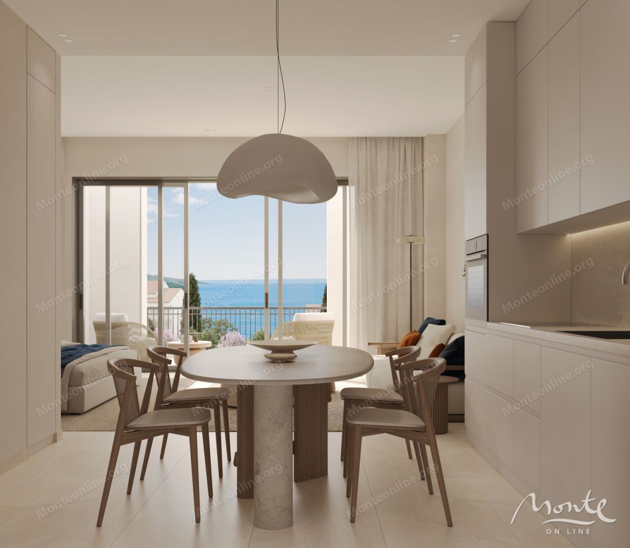 Appartamenti sulla penisola di Luštica, Montenegro, 66 m² - foto 6