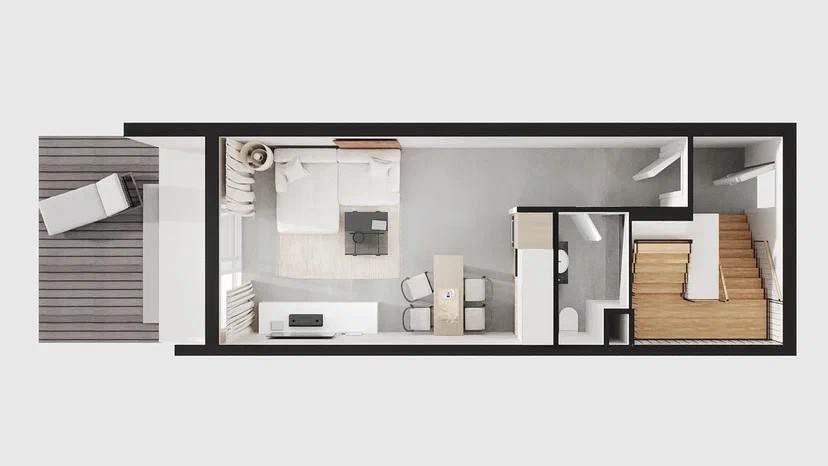 Apartment in Tivat, Montenegro, 79.72 m² - Foto 9