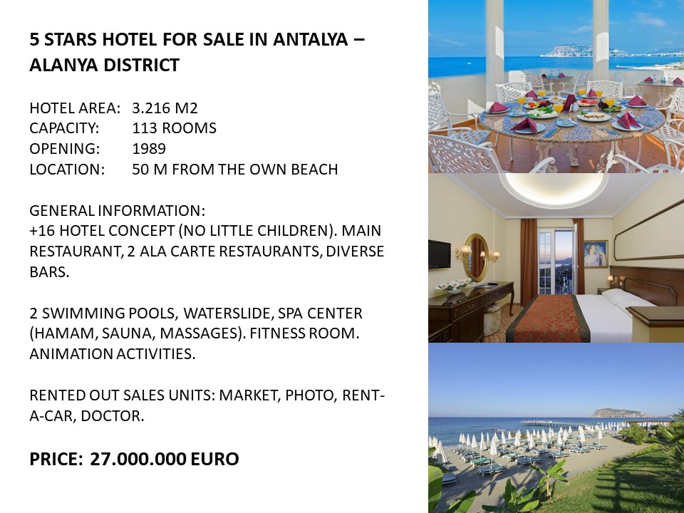 Hotel in Alanya, Turkey, 3 216 m² - picture 2