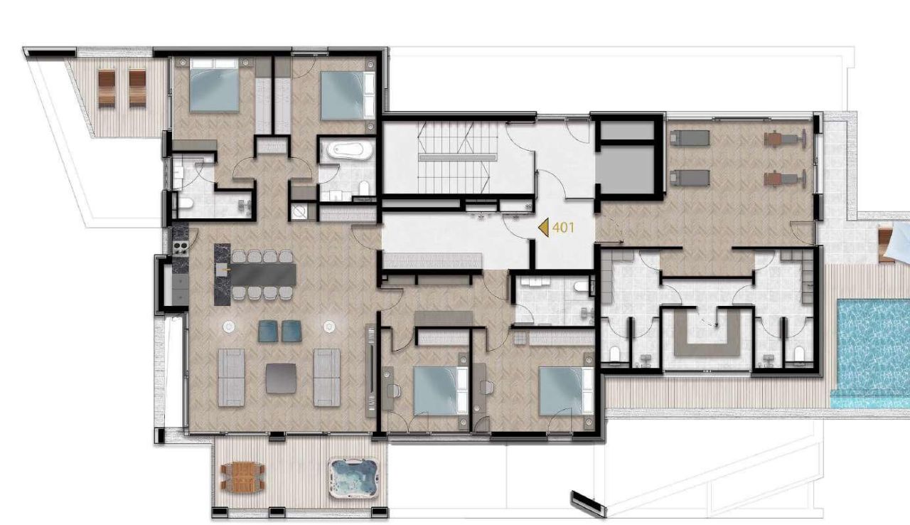 Apartment in Tivat, Montenegro, 65 m² - picture 10