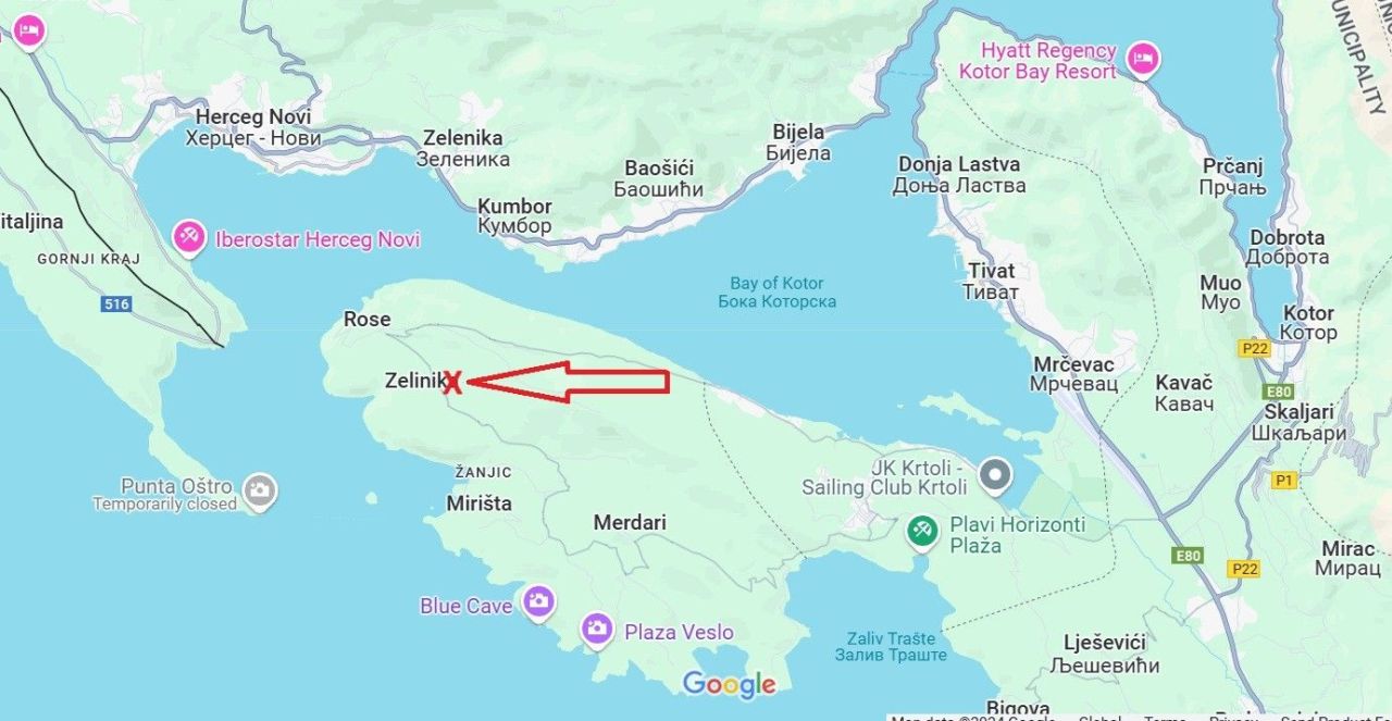 Land on Lustica peninsula, Montenegro, 1 538 m² - picture 17